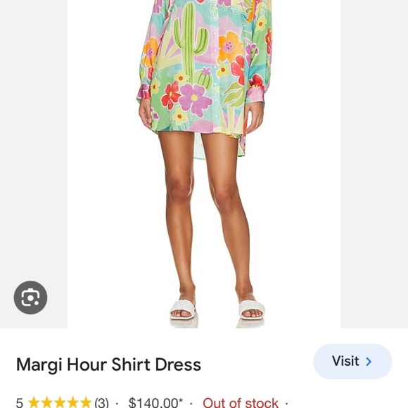 Spell margi hour top lounge shirt dress size small - Picture 5 of 10